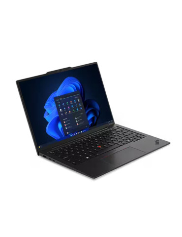 Лаптоп Lenovo ThinkPad X1 Carbon G12, Intel Core Ultra 7 155U, 14" WUXGA (1920x1200) IPS AG LP, 32GB RAM, 1TB SSD, Intel Graphics, FHD Cam, Backlit KB, FPR, Win 11 Pro - 21KC006LBM