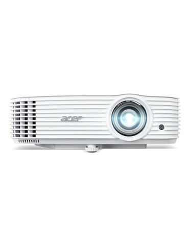 Проектор Acer X1629HK, DLP, WUXGA (1920x1200), 4800 ANSI Lm, 10000:1, 3D, Auto Keystone, 24/7 operation, Low input lag, AC power on, 2xHDMI/MHL, no VGA, RCA, RS232, DC Out (5V/1.5A), Audio in/out, 1x10W, White - MR.JV911.001