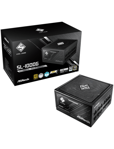 Модулно захранване Asrock SL-1000G, 1000W, 80 Plus GOLD, ATX 3.1
