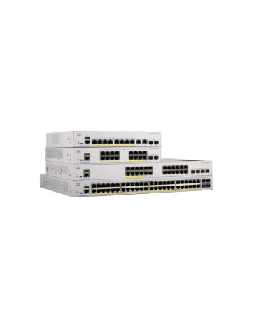 Комутатор Cisco Catalyst 1000 24port GE, Full POE, 4x1G SFP - C1000-24FP-4G-L