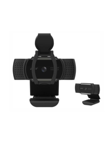 Web камерa Acer FHD (1920x1080), 30fps, 2.0 Mega Pixel, Auto Focus, View Angle -80 degree, USB, Built in Microphone, Black - HP.EXPBG.019