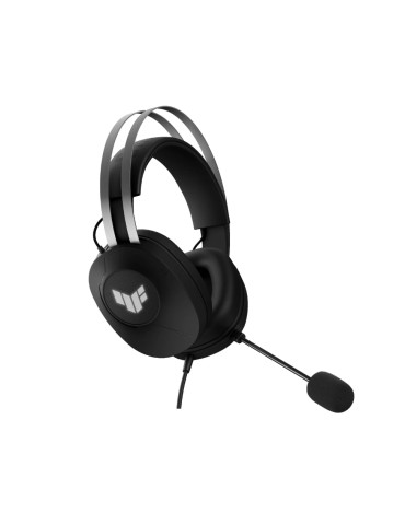 Геймърски слушалки AsusTUF Gaming H1 Gen II, USB-A , Virtual 7.1 Surround Sound, Team-Speak Certified Mic, Durable Ear Cushions, For PC, PS5, Black - 90YH044B-BHUA00