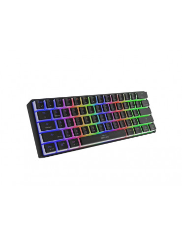 Безжична механична геймърска клавиатура Genesis Thor 660 Wireless RGB Backlight BLACK GATERON BROWN - NKG-1914