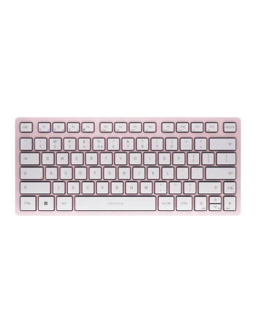 Bluetooth клавиатура Cherry KW 7100 MINI BT, Розова - JK-7100EU-19