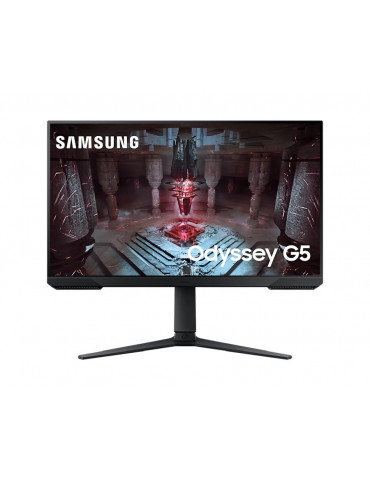 Монитор Samsung LS27CG510E 27" Odyssey, VA, 165 Hz, 1ms, 2560x1440, DP, HDMI, Black - LS27CG510EUXEN