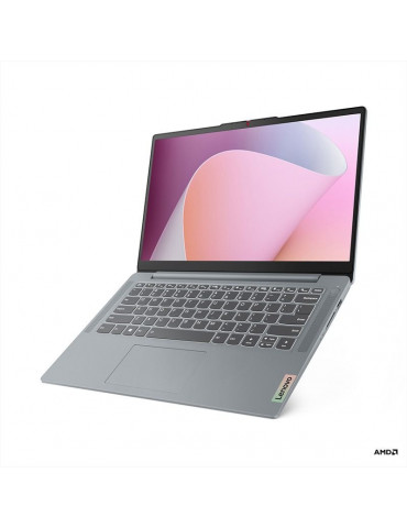 Лаптоп Lenovo IdeaPad IP3 SLIM, AMD Ryzen 7 7730U, 14 '' FHD, IPS 300nits AG, 16GB RAM, 512GB SSD - 82XL003LBM