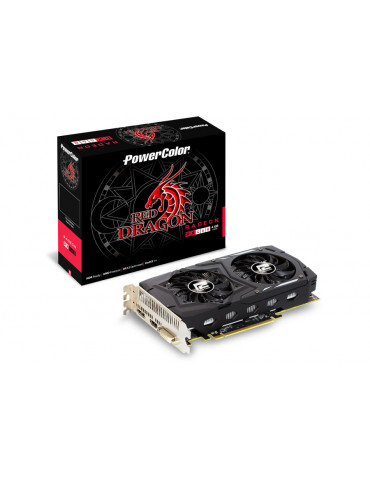 Видео карта PowerColor AMD Radeon RX460 Red Dragon 4GB GDDR5