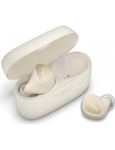 Bluetooth слушалки Jabra Elite 4, Light beige - 100-99183002-99