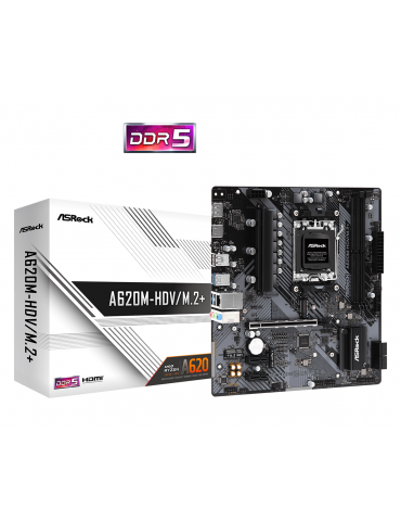 Дънна платка AsRock A620M-HDV M.2 , AM5, mATX