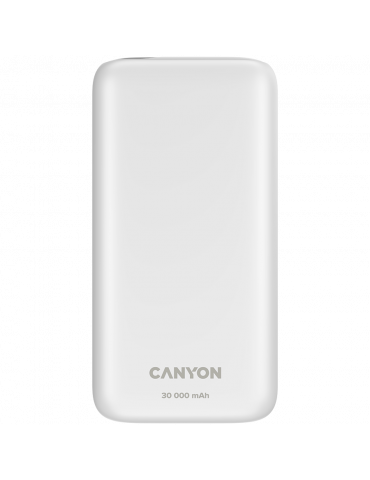 Външна батерия Canyon PB-301 Power bank 30000mAh Li-poly battery - CNE-CPB301W