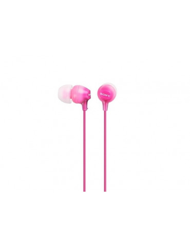 Слушалки Sony Headset MDR-EX15LP розови