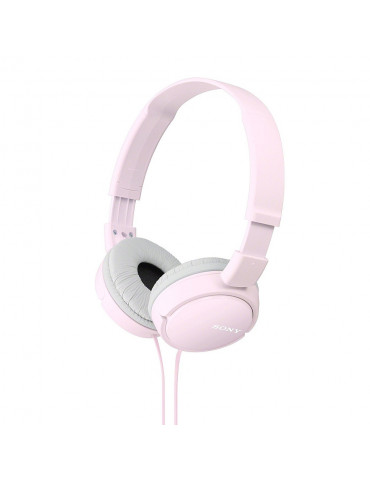 Слушалки Sony Headset MDR-ZX110AP розови