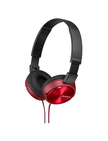 Слушалки Sony Headset MDR-ZX310 червени
