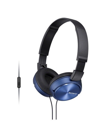 Слушалки Sony Headset MDR-ZX310AP сини