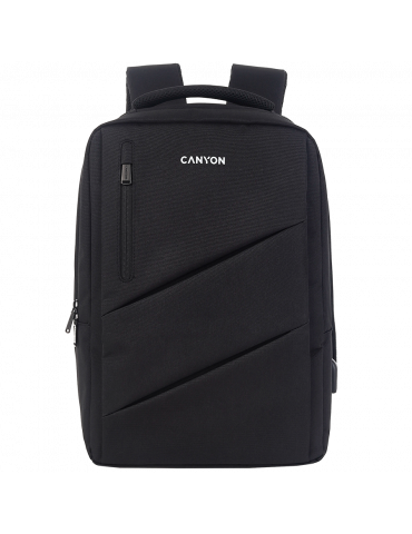 Раница за лаптоп Canyon BPE-5 за 15.6", черен - CNS-BPE5B1