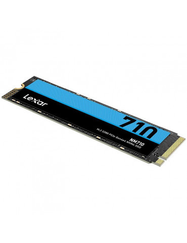 SSD диск Lexar 500GB LNM710 PCIe Gen 4X4 M.2 NVMe, R/W: 5000 / 2600MB/s - LNM710X500G-RNNNG