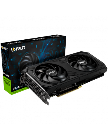 Видео карта Palit RTX 4070 Dual 12GB GDDR6X, 192 bit - NED4070019K9-1047D