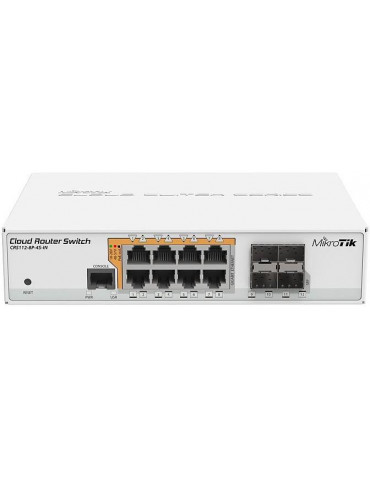 Комутатор Mikrotik CRS112-8P-4S-IN