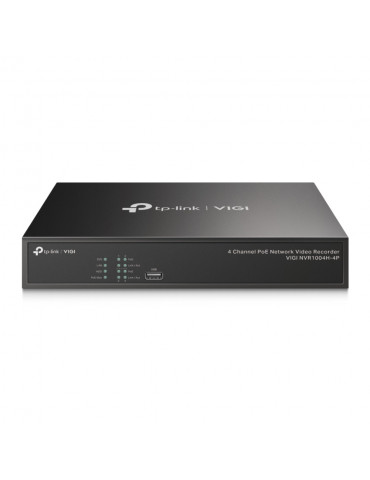 NVR TP-Link VIGI NVR1004H-4P PoE  4-канален