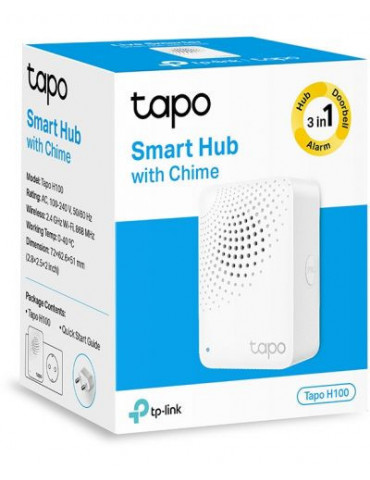 Контролер TP-Link Tapo H100 Smart IoT Hub с Chime