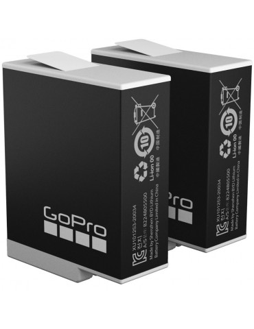 GoPro Enduro Rechargeable Battery 2-Pack - комплект 2бр батерии за HERO9/10/11 Black, презареждащи се - ADBAT-211
