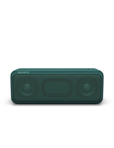 Безжична колонка Sony SRS-XB3 Portable Wireless Speaker with Bluetooth, зелена
