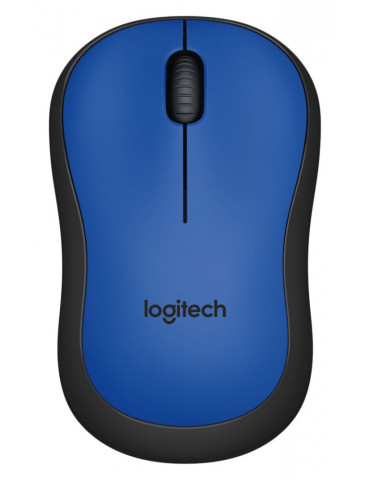 Безжична мишка Logitech M220 Silent, синя