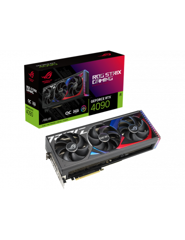 Видео карта Asus ROG STRIX GeForce RTX 4090 OC 24GB GDDR6X - ROG-STRIX-RTX4090-24G-GAMING