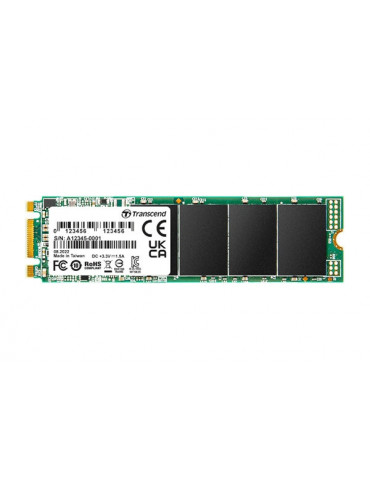 SSD диск Transcend 500GB, M.2 2280 SSD, SATA3 B M Key, TLC - TS500GMTS825S