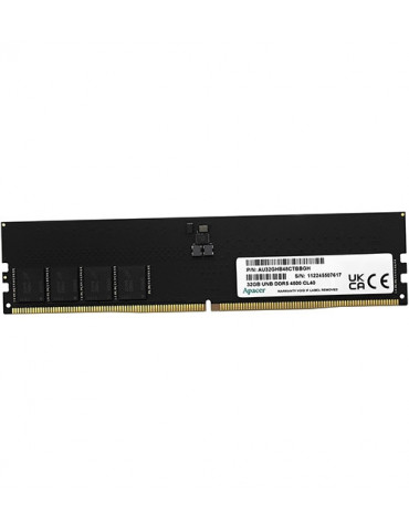 RAM памет Apacer 32GB DDR5 DIMM 4800MHz 2048x8 - FL.32G2A.PTH