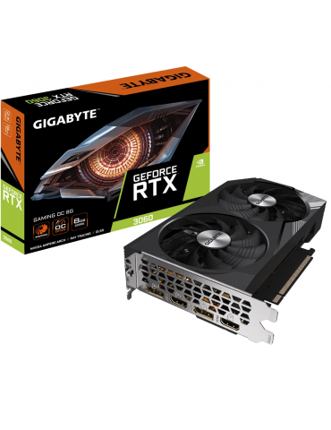 Видео карта Gigabyte GeForce RTX 3060 GAMING OC 8GB GDDR6, 128bit - N3060GAMING OC-8GD  1.0