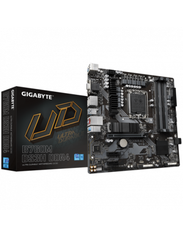 Дънна платка Gigabyte B760M DS3H DDR4, LGA1700