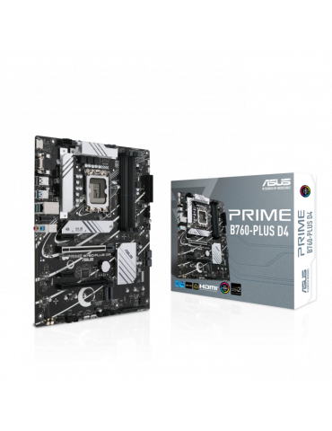 Дънна платка Asus PRIME B760-PLUS D4, LGA1700 - 90MB1CW0-M0EAY0