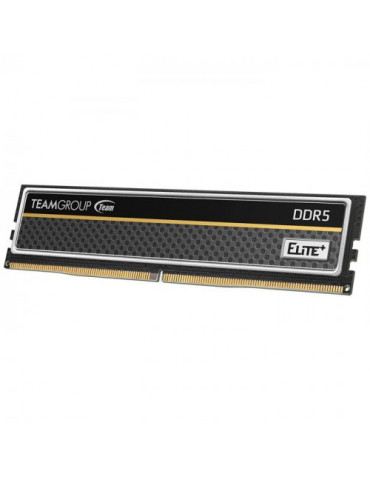 RAM памет Team Group Elite Plus 16GB 5200MHz DDR5 PC5-41600 CL42 1.1V Black - TPBD516G5200HC4201