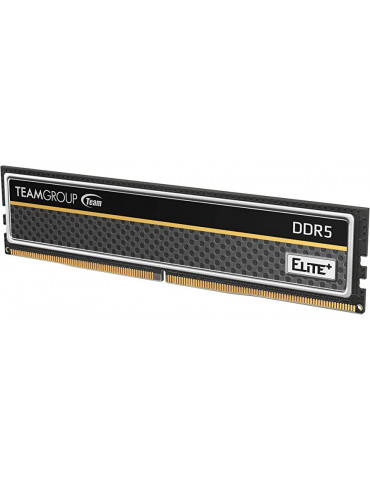 RAM памет Team Group Elite Plus 16GB DDR5 5600MHz CL46 Black - TPBD516G5600HC4601