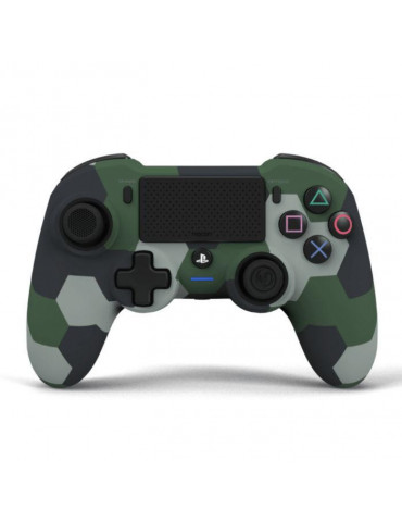 Безжичен геймпад Nacon Asymetric Wireless Controller - PS4 - Camo Green - PS4OFPADWLCAMOGREEN