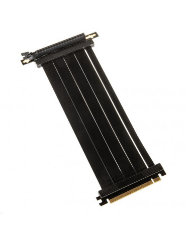Кабел за вертикален монтаж за видео карта Kolink Riser Cable 220mm PCI-E x16 4.0 - ZUAD-1274
