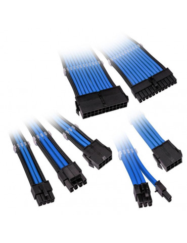 Комплект оплетени кабели Kolink Core, Blue - ZUAD-1279