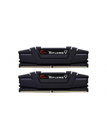 RAM памет G.SKILL 16GB(2x8GB) DDR4 3200MHz CL16 Ripjaws V Black - F4-3200C16D-16GVKB