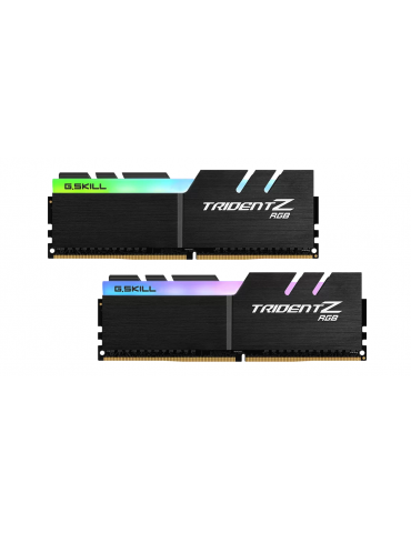 RAM памет G.SKILL 32GB(2x16GB) DDR4, PC4-32000, 4000MHz CL17 Trident Z RGB - F4-4000C17D-32GTZRB