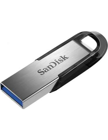 Флаш памет SanDisk 256GB Ultra Flair, USB 3.0, Сребрист - SD-USB-CZ73-256G-G46