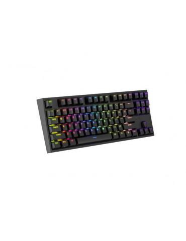 Механична геймърска клавиатура Genesis Thor 404 TKL Black RGB Backlight US Layout Brown Switch - NKG-2071