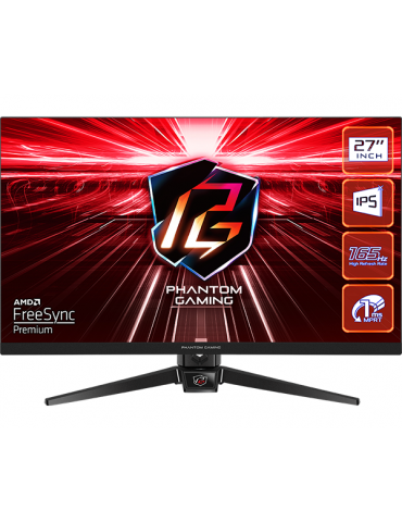 Монитор AsRock PG27FF1A, 27" FHD (1920x1080) IPS, 165Hz, 1ms, HDMI, DisplayPort AMD FreeSync