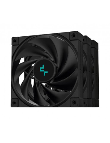 Комплект вентилатори DeepCool FK120 3 IN 1, 120mm, до 1850rpm - R-FK120-BKNPF3-G-1