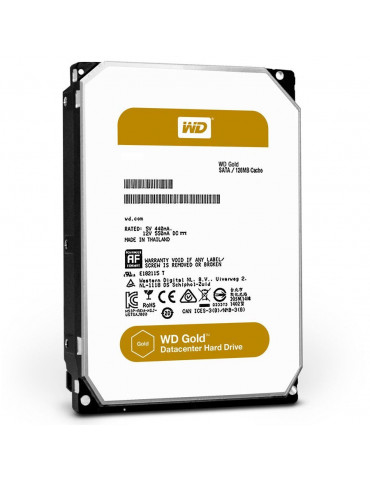 Сървърен хард диск 2ТB Western Digital Gold (3.5'', 128MB, 7200 RPM, SATA 6 Gb/s)