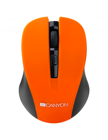 Безжична мишка Canyon CNE-CMSW1, оранжева
