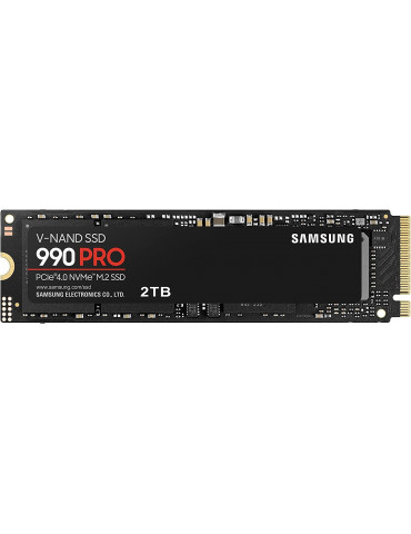 SSD диск Samsung 2TB 990 PRO, M.2 Type 2280 - MZ-V9P2T0BW