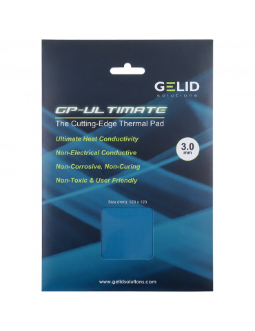 Термопад Gelid GP-ULTIMATE 120×120 THERMAL PAD, 3 mm - TP-GP04-S-E