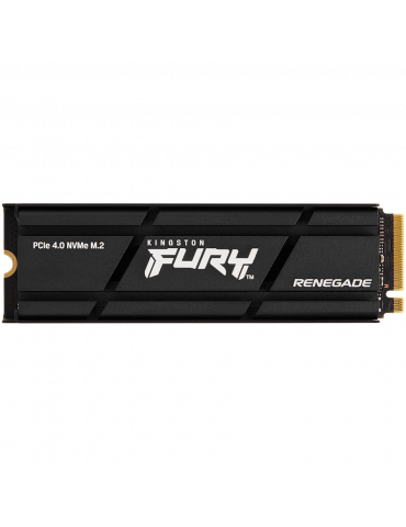 SSD диск Kingston 500GB FURY Renegade, M.2 2280, PCIe 4.0 NVMe, 7300/3900MB/s - SFYRSK/500G