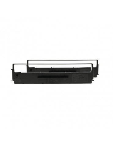 Epson SIDM Black Ribbon Cartridge for LX-350/300 /300 II, Dualpack